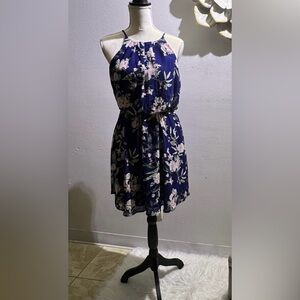 princess polly baby blue dress Blue Rain Dress main image 1